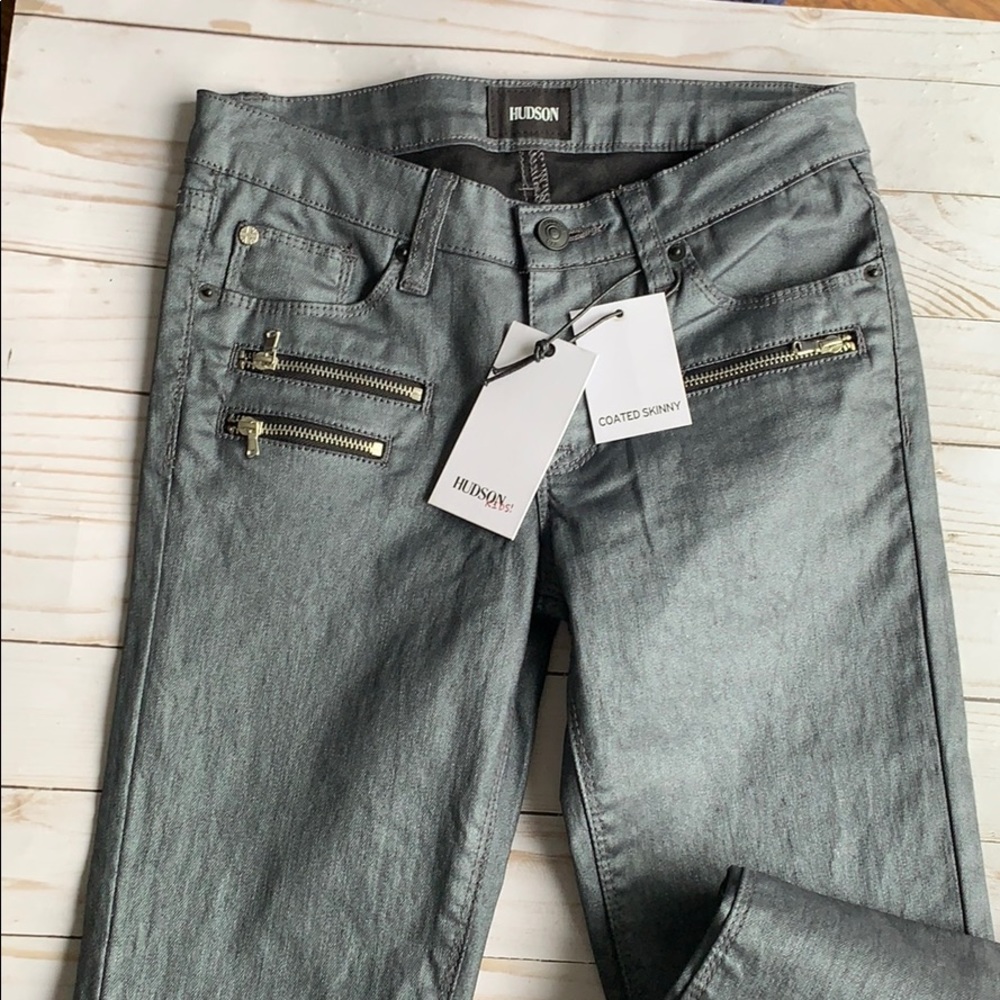 Hudson Coated Denim